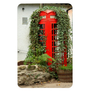 Magnet Flexible Boîte de téléphone rouge