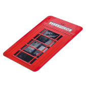 Magnet Flexible Boîte téléphonique rouge Londres (Côté Gauche)