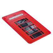 Magnet Flexible Boîte téléphonique rouge Londres (Côté Droit)