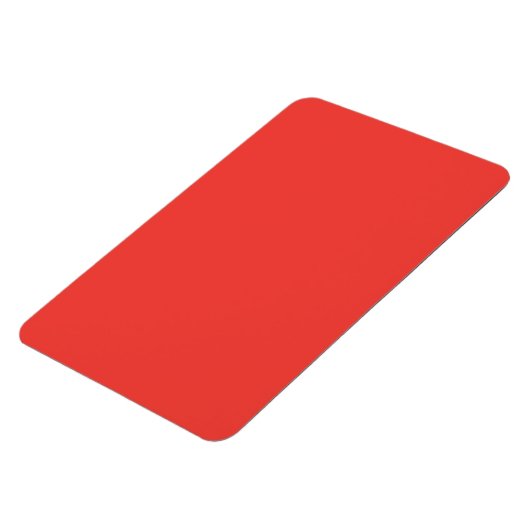 Magnet Flexible Bold Solid Red Background (Côté Gauche)