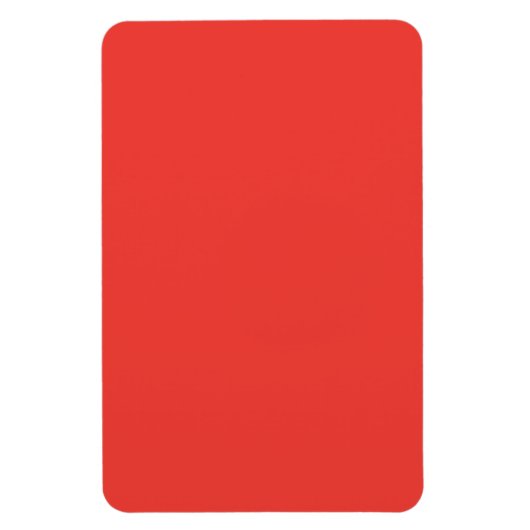Magnet Flexible Bold Solid Red Background (Vertical)