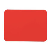 Magnet Flexible Bold Solid Red Background  (Horizontal)