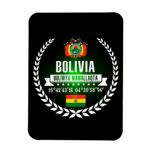 Magnet Flexible Bolivie (Vertical)