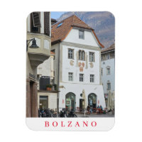 Bolzano Walther Carré vue de l'aile frigo