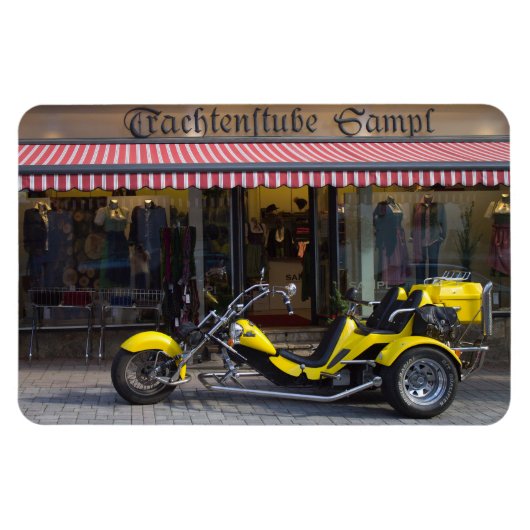 Magnet Flexible Bombe jaune (Horizontal)