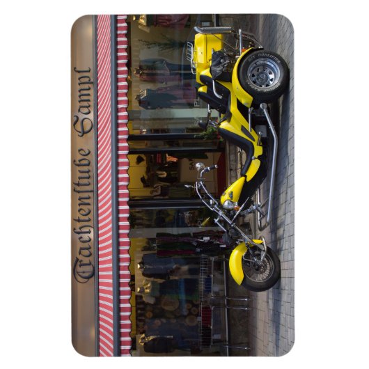 Magnet Flexible Bombe jaune (Vertical)