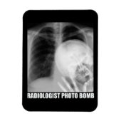 MAGNET FLEXIBLE BOMBE PHOTO RADIOLOGISTE (Vertical)