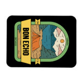 Magnet Flexible Bon Echo Canada Souvenir (Horizontal)