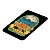 Magnet Flexible Bon Echo Canada Souvenir (Côté Gauche)