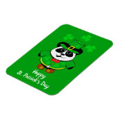 Magnet Flexible Bon Jour de la Saint Patrick animal mignon (Côté Gauche)