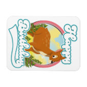 Magnet Flexible Bon logo d'anniversaire (Horizontal)