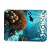 Magnet Flexible Bonaire Caraibes Pays-Bas Plongée Plongée Plongée (Horizontal)