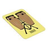 Magnet Flexible Bongo, dessin animé de batterie (Côté Droit)