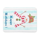 Magnet Flexible Bonhomme de neige aimant de qualité supérieure (Horizontal)