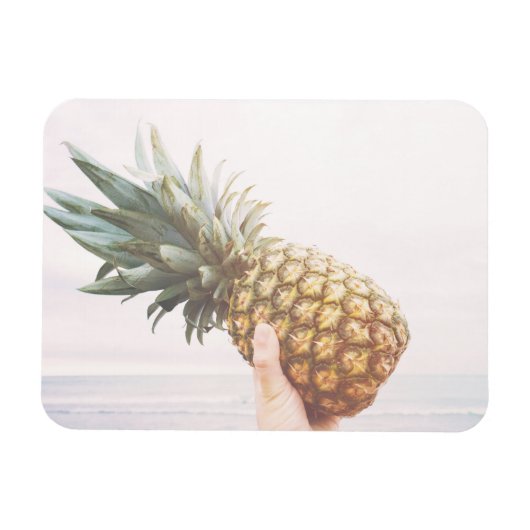 Magnet Flexible Bonjour ananas (Horizontal)