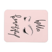 Magnet Flexible Bonjour belle (Horizontal)