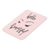 Magnet Flexible Bonjour belle (Côté Gauche)