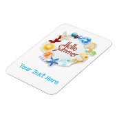 Magnet Flexible Bonjour été (Côté Gauche)