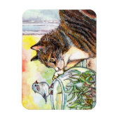 Magnet Flexible Bonjour Little Bird (Vertical)