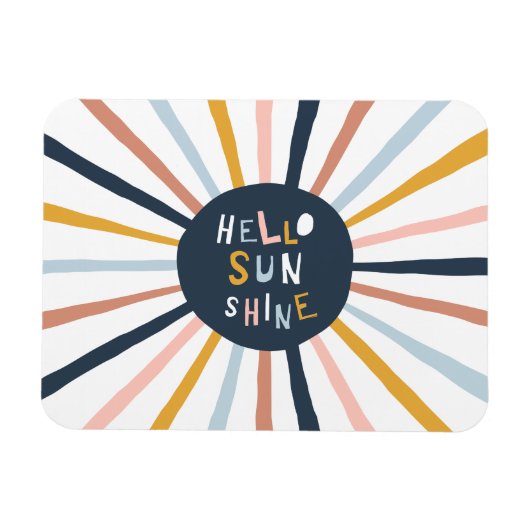 Magnet Flexible Bonjour Sunshine (Horizontal)