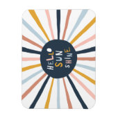 Magnet Flexible Bonjour Sunshine (Vertical)