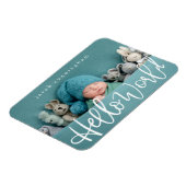 Magnet Flexible Bonjour tout le monde ! Script moderne Jouer naiss (Côté Gauche)