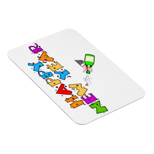 Magnet Flexible Bonne année (Côté Droit)
