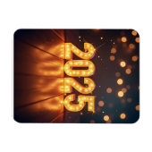 Magnet Flexible Bonne année 2025 (Horizontal)