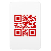 Magnet Flexible Bonne année ! — Code QR (Vertical)