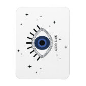 Magnet Flexible Bonne chance bleu oeil talisman grec tradition (Vertical)