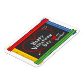 Magnet Flexible Bonne enseignante Saint-Valentin ! (Côté Gauche)