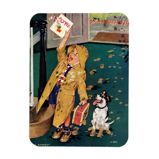 Magnet Flexible Bonne fête des mères (Vertical)