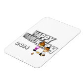 Magnet Flexible Bonne fête Hanoukka - (Côté Gauche)