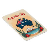 Magnet Flexible Bonne fête nationale australienne (Côté Droit)
