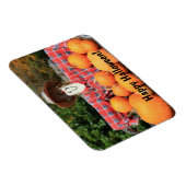 Magnet Flexible Bonne Halloween du Patch Citrouille (Côté Droit)