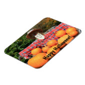Magnet Flexible Bonne Halloween du Patch Citrouille (Côté Gauche)