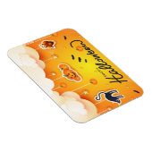 Magnet Flexible Bonne Halloween sur les nuages (Côté Droit)