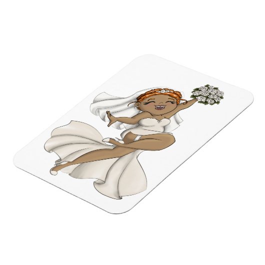 Magnet Flexible Bonne Mariée 03 (Côté Gauche)