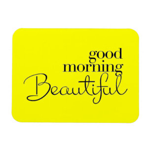MAGNET FLEXIBLE BONNE MATINÉE BEAUX COMPLIMENTS EXPRESSIONS DIT