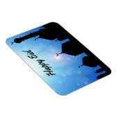 Magnet Flexible Bonne mosquée de l'Aïd avec rayons de soleil - Aim (Côté Droit)