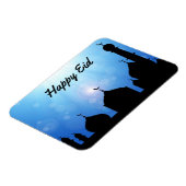 Magnet Flexible Bonne mosquée de l'Aïd avec rayons de soleil - Aim (Côté Gauche)