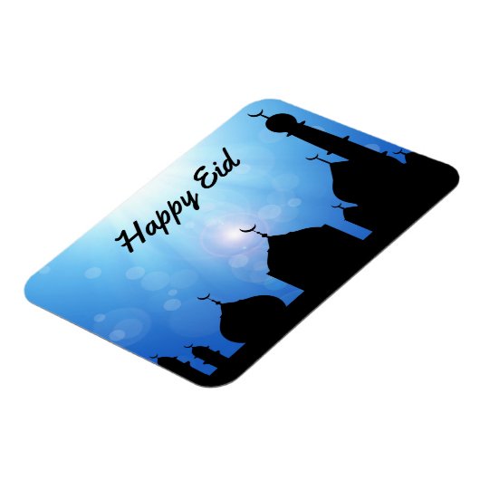 Magnet Flexible Bonne mosquée de l'Aïd avec rayons de soleil - Aim (Côté Gauche)