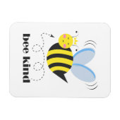 Magnet Flexible Bonne princesse d'abeille avec couronne et slogan  (Horizontal)