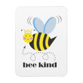 Magnet Flexible Bonne princesse d'abeille avec couronne et slogan  (Vertical)
