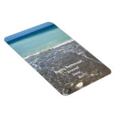 Magnet Flexible Bonne retraite personnalisée Plage Sky (Côté Droit)