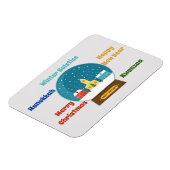 Magnet Flexible Bonnes Fêtes (Côté Gauche)