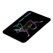 Magnet Flexible Bonnes Fêtes - Caribou électrique (Côté Gauche)
