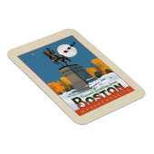 Magnet Flexible Bonnes Fêtes De Boston Common ! (Côté Droit)