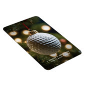 Magnet Flexible Bonnes Fêtes de golf Noël (Côté Droit)