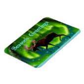 Magnet Flexible Bonnes Fêtes - Éclairage du Nord Oie (Côté Gauche)